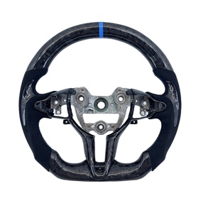 Volante Deportivo de Fibra de Carbono Forjado Profesional en Oferta para <span class=keywords><strong>Hyundai</strong></span> Elan I30n/<span class=keywords><strong>2021</strong></span> <span class=keywords><strong>Hyundai</strong></span> <span class=keywords><strong>I20</strong></span> /i30n/Elantra <span class=keywords><strong>N</strong></span> - Product Image 1