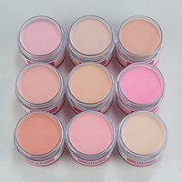 BIN Nouvelles Couleurs Acrylique Poudre Nude Rose Couverture Poudre Pour Nail Art