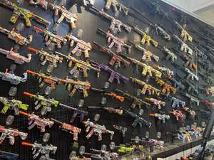 新型儿童电动水弹穹顶枪男女通用外太空Je球SDD自动爆破器ABS塑料弹珠 - Product Image 3