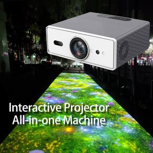 Système de projection interactive 3D pour salle de projection, projecteur holographique, affichage mural et au sol à 360 degrés pour centre de divertissement - Product Image 3