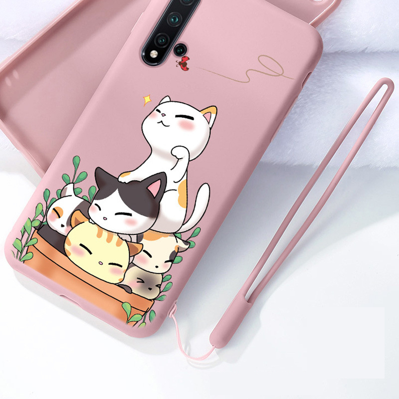 Eco-friendly Silicon Lanyard Mobile Accessories Mobile Cell Phone Single Custom Lanyard with Gift Image 5