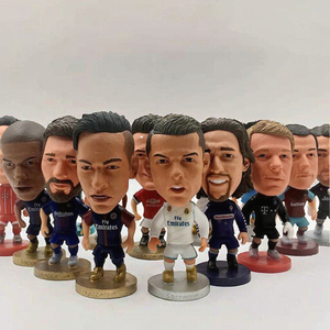Figurines d'action de joueurs de football RCGIFT personnalisées, écologiques, en PVC, modèles de stars du football avec <span class=keywords><strong>grosse</strong></span> tête pour les fans de sport - Product Image 3