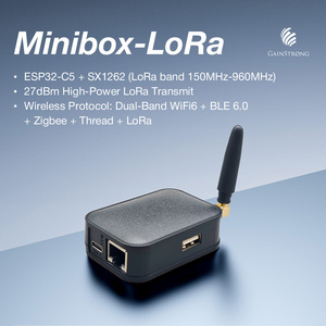 โมดูลเกตเวย์ Gainstrong <span class=keywords><strong>Lora</strong></span> ESP32-C5 + SX1262 150Mbps 2.4G ไร้สาย OpenWrt IoT <span class=keywords><strong>Lora</strong></span> 960mhz - Product Image 6