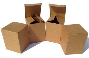 Recycled Cardboard White/Black/Kraft Foldable Perfume Small Packaging <b>Bottle</b> Paper <b>Box</b> With Custom Printing - Product Image 2