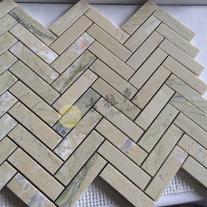 GGL <span class=keywords><strong>Stone</strong></span> Gray Herringbone Wall and Floor Tiles Water Resistant <span class=keywords><strong>Stone</strong></span> Design para Bedroom Kitchen Outdoor Decoration - Product Image 2