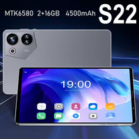 Usine Fournisseur 8 \ "Android Tablet Computer S22 Business Gaming Read-Only Memory 2GB 16GB Wireless Business Laptops Metal