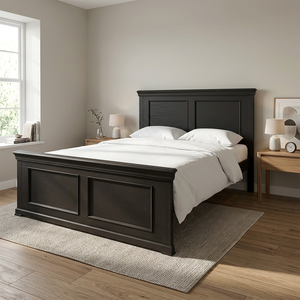 Cama King Size con Plataforma de Madera – Estructura Robusta de Pino Radiata y MDF para Dormitorios Principales Espaciosos y Hoteles - Product Image 6
