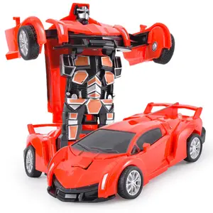 Venta al por mayor Transformation 1:18 Electric Remote Control Toys Deformation Toy Vehicle Robot Car