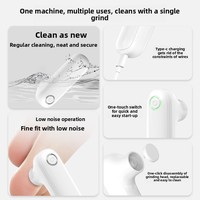 Nuevo Lanzamiento: Lima Eléctrica Portátil para Pies, Removedor de Callos, Mini Máquina para Pies con Batería de 1500mAh, Material ABS, Fabricado en China