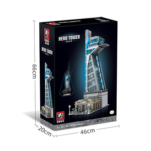 Panlos Thành Phố 55120 Siêu Anh Hùng Tháp 76038 Xây Dựng Mô Hình Gạch Khối Gạch Đồ Chơi Bộ Avengers 76269 Trẻ Em Giáng Sinh Quà Tặng - Product Image 6
