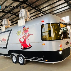 Fully Equipped Corten Steel Mobile Restaurant Catering Food Truck Street Food <b>Trailer</b> with Popcorn Concession - Product Image 3