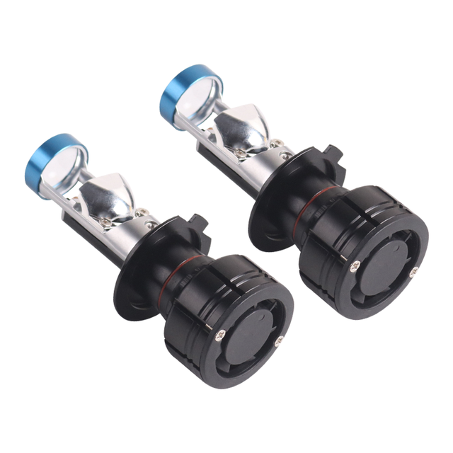 SANVI Mini LED Projector Lens H4 H11 H7 9005 9006 Plug & Play Car Headlights for Honda Chevrolet Corolla Light