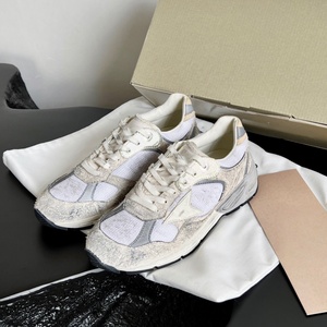 Chaussures Décontractées Rétro de Luxe Style Designer Superstar Dad Shoes avec Tige en Maille à Motif Floral, Légères, Amortissantes et Respirantes - Product Image 2