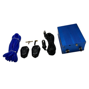 Caja de Control Eléctrica Universal de Aluminio para Sistema de Escape, Válvula de Corte de Silenciador, Acabado Pulido Espejo, Bomba <span class=keywords><strong>Abarth</strong></span> de 1 mm - Product Image 2