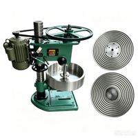 Équipement professionnel de chanfreinage de perles de jade pour créer des bords ronds et lisses sur les perles de pierres précieuses, machine à chanfreiner