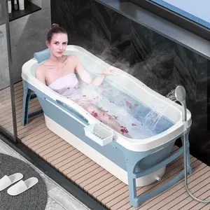 Ataru Grande baignoire pliable et portable pour seaux de trempage relaxants pour adultes