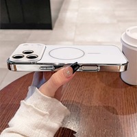 Casing Magnetik Lapis Mewah Grosir untuk 16 17Pro 15 14 13 12 17 ProMax Tahan Air Anti-Sidik Jari Anti-Benturan Chinoiserie
