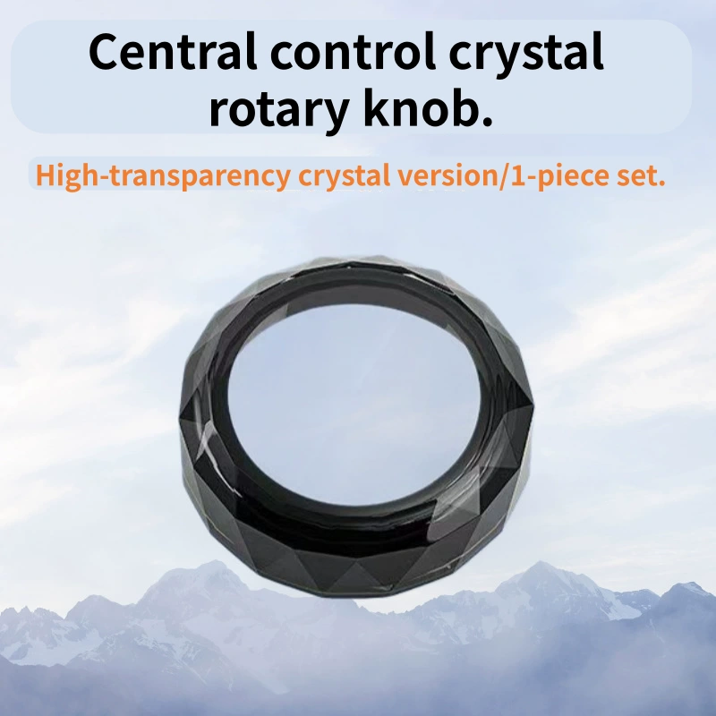 V27 Crystal Knob [1-piece set] --- Black
