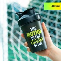 Bouteilles d'eau portables pour la salle de sport, mélange de protéines, logo personnalisé, 650 ml, plastique moderne sans BPA, pour l'entraînement physique