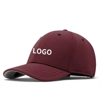 Gorra de Béisbol Personalizada Impermeable de 6 Paneles con Cierre a Presión, Gorras de Béisbol Estructuradas de Algodón con Logotipo Bordado Personalizado para Hombre y Mujer