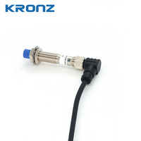 Capteur de Proximité Inductif Non Encastré KRONZ M12 8mm PNP NO 10-30VDC IP67 pour l'Automatisation Industrielle et la Détection de Position