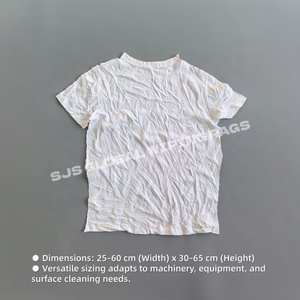 100% Cotton Rags <b>Wiping</b> Cloth White Tshirt Rags Cotton Rags White Cotton Waste RagsCloth for Cleaning - Product Image 3