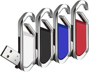 Gitra Flash Memory Carabiner Thumb Drive Hook USB Flash Drive Keychain Pen Drive Gifts 1GB 2GB 4GB 8GB 16GB 32GB 64GB 128G
