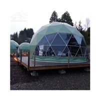 ПВХ геодезическая купольная палатка 10 метров прозрачная палатка Igloo для кемпинга на открытом воздухе