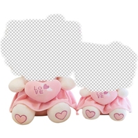 Peluches Chat Halo Rose en Gros, Décoration de Bouquet, Poupée pour Machine à Griffes, Jouets en Peluche Personnages de Dessins Animés Anime pour Filles et Enfants