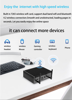 Mini PC Intel Core I3-1215U, Doble LAN de 2.5GbE, 6 Puertos USB, HDMI 2.0, DP, Tipo-C, WiFi 6, Computadora de Escritorio Empresarial