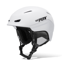 Casque de skateboard double personnalisable BATFOX de haute qualité en EPS+PC, sécurité hivernale pour jeunes et adultes (hommes et femmes) HL049-365