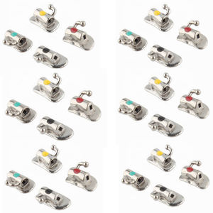 दंत Orthodontic श्रृंखला एमआईएम धातु Bondable मुख ट्यूबों रोथ 022 "जाल आधार 1st दाढ़ <span class=keywords><strong>Yahong</strong></span> <span class=keywords><strong>Ortho</strong></span> - Product Image 5