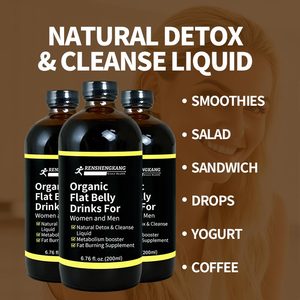OEM ODM Natural Detox Cleanse Liquid Metabolism Booster Biologique <span class=keywords><strong>Ventre</strong></span> <span class=keywords><strong>Plat</strong></span> Boissons pour Adultes Supplément brûlant les graisses pour Femmes - Product Image 6