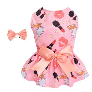 CuteBone, новый дизайн, Женская юбка для щенка, одежда для домашних животных, роскошное вечернее платье для собаки, дизайнерские платья для собак - Product Image 1