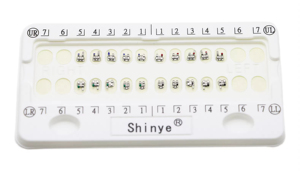 Shinye Bán hàng nóng khác Thiết bị nha khoa bondable khung kim loại niềng răng cho răng thời trang - Product Image 4