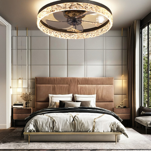 Bán buôn hiện đại LED quạt trần cho phòng ngủ 80 60 Wát điều khiển từ xa 6 tốc độ sự lựa chọn 2.8 LED chiếu sáng DC chất lượng tốt nhất Hot Bán - Product Image 2