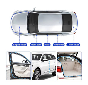 Tira de sellado de aislamiento acústico <span class=keywords><strong>para</strong></span> coche, gruesa, antirruido, costura universal <span class=keywords><strong>para</strong></span> puerta de coche, tira de goma, silencioso, antipolvo - Product Image 6