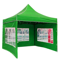Tente de camping extérieure 2x2 3x3 3x4.5 avec fenêtre, protection UV 420D