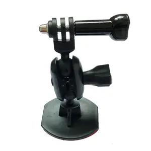 360 Disesuaikan Perekat Suction Cup Cermin Helm Smart Mini Ball Head Kamera Go Pro 8 9 5 Dudukan