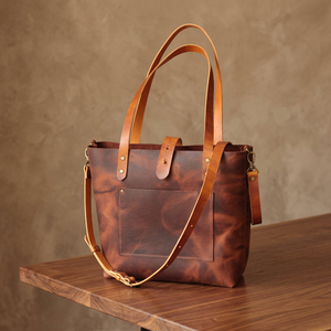Regalo de Aniversario, Cumpleaños, San Valentín, BS INTERNATIONAL, Bolso de Mujer de Cuero Genuino, Impermeable, Ligero, con Cierre de Cremallera, 1-1.9L - Product Image 5
