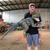 Marionnette de dinosaure bébé personnalisée Dino City – Prix usine, construction métallique, taille adaptable pour garderies et maternelles