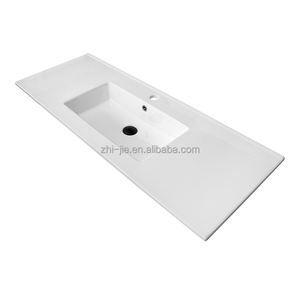 כיור jm ארון קרמיקה יד לבן זגוגית לשטוף אמבטיה כיור כיור - Product Image 2