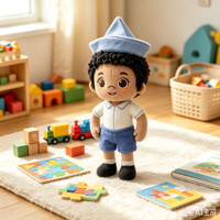 Fabricant chinois de poupées Kpop personnalisées ODM OEM, poupée en peluche 3D avec visage réaliste, 20cm, 25cm, 30cm, pour collection de fans, cadeau d'anniversaire
