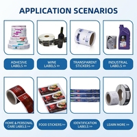 Autocollants personnalisés, logo personnalisé, impression vinyle, étiquettes promotionnelles pour emballage, étiquettes imperméables, autocollants vintage à fleurs