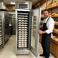 Armoire de Fermentation Commerciale à Porte Unique, 16 Plateaux, Contrôle Numérique, pour Ébullition d'Eau et Étaisement de Pâte, Modèle PST-16FD, 220V, Garantie 1 An
