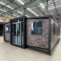 Maisons préfabriquées de luxe en conteneurs de 40 pieds, personnalisation en vrac, vente directe d'usine