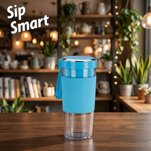 350ml USB Rechargeable Mini Juicer Blender Portable Smoothie Maker Fruit Mixer Compact <b>Juice</b> <b>Extractor</b> Wholesale - Product Image 6