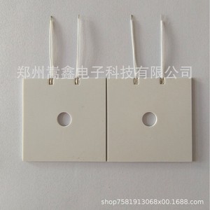 Elemento calefactor cerámico Zhengzhou Gaoxin 6060, intercambiador de calor eléctrico de 96% de alúmina para piezas de dispensadores de agua - Product Image 1