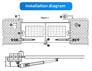 Ouvre-porte automatique moderne de haute qualité, porte battante motorisée pour les applications commerciales - Product Image 6