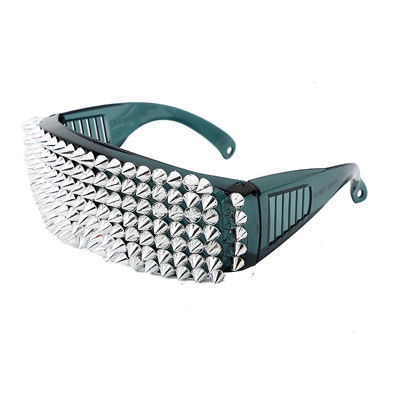 Cornice nera argento diamante
